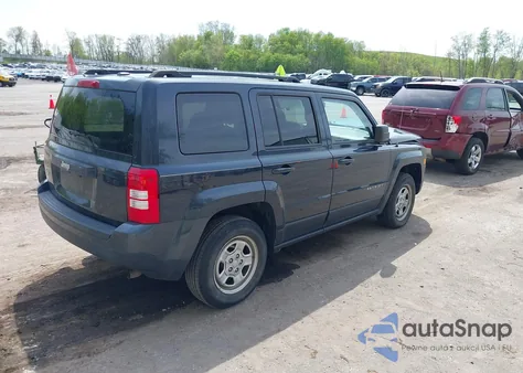 2016 Jeep Patriot Sport from USA, damaged, VIN 1C4NJRBB0GD549884